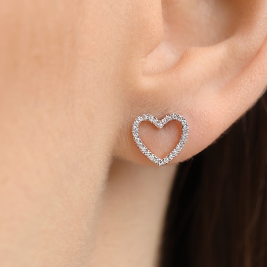 Kolczyki z diamentami (E99155 Y S)