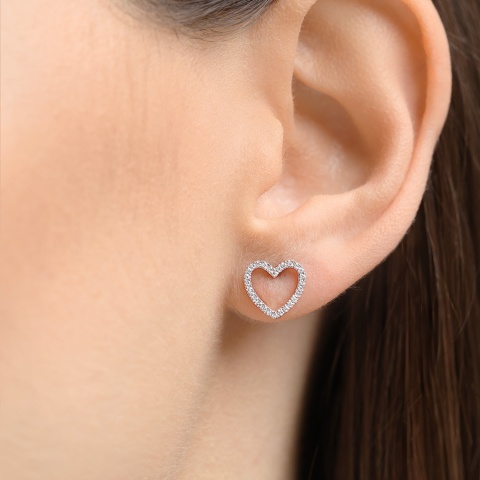 Kolczyki z diamentami (E99155 Y S)