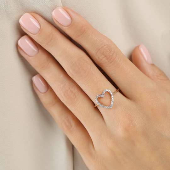 Pierścionek z diamentami (R99155 Y) : 14