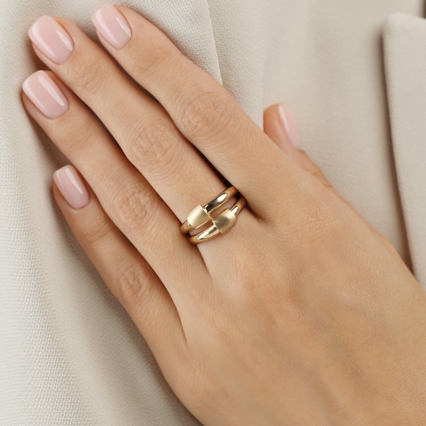 Pierścionek złoty (R10213 Y)