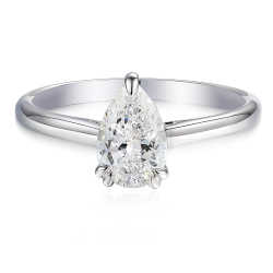 Pierścionek z diamentem laboratoryjnym (R96123 W LGD 1,00ct): 14 - zdjęcie: 3