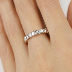 Pierścionek obrączkowy z diamentami laboratoryjnymi (R100544 Y LGD): 16 - zdjęcie: 6