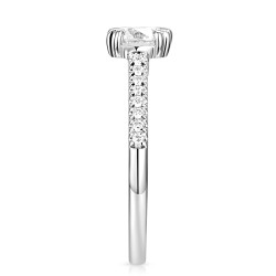 Pierścionek z diamentem laboratoryjnym (R100323 W LGD 1,03ct) : 14 - zdjęcie: 4