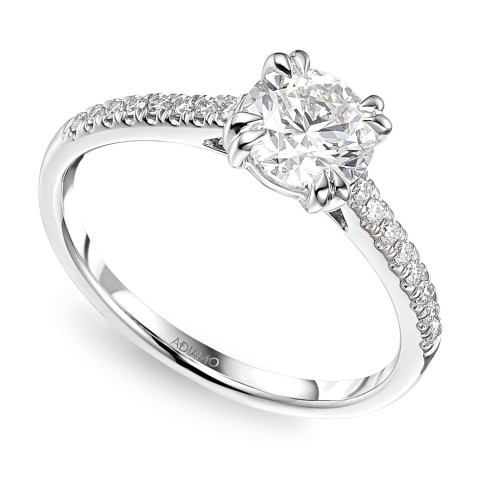 Pierścionek z diamentem laboratoryjnym (R100323 W LGD 1,03ct)