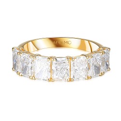 Pierścionek obrączkowy z diamentami laboratoryjnymi (R100542 Y LGD 3,65ct): 10 - zdjęcie: 4