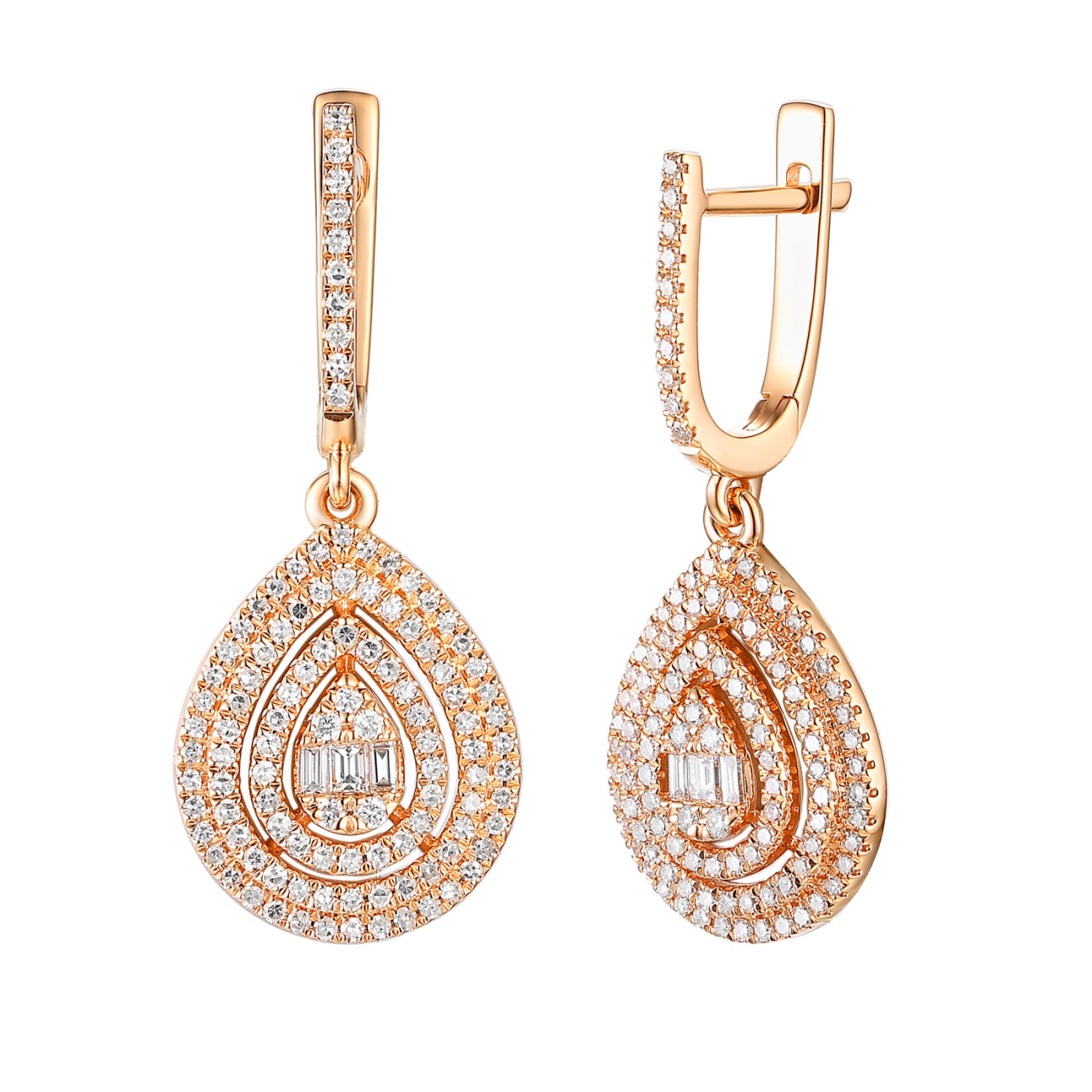 Kolczyki z diamentami (E100470 R A)