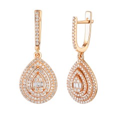 Kolczyki z diamentami (E100470 R A)