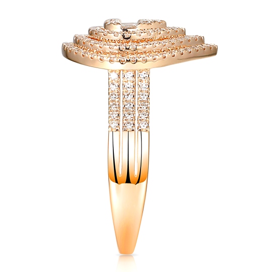 Pierścionek z diamentami (R100470 R): 10