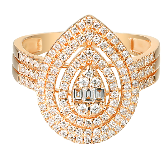 Pierścionek z diamentami (R100470 R): 14