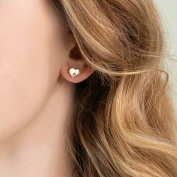 Komplet biżuterii z masa perłową i diamentami (Komplet E82415 N09547) - zdjęcie: 5