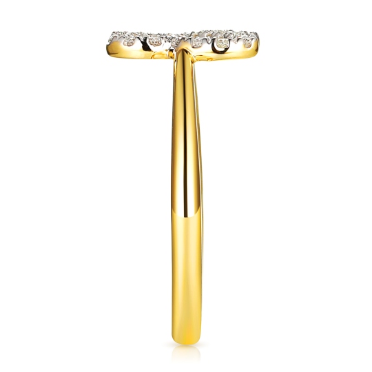 Pierścionek motyl z diamentami (R97754 Y): 14