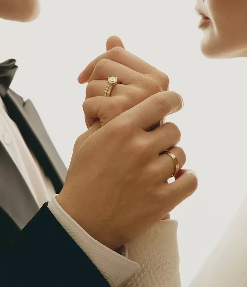 Obrączki brylantowe