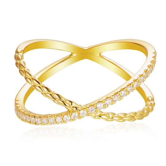 Pierścionek z diamentami (R94457 Y): 15