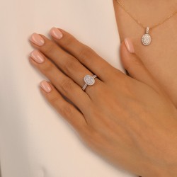 Pierścionek z diamentami (R100132 Y): 13 - zdjęcie: 6