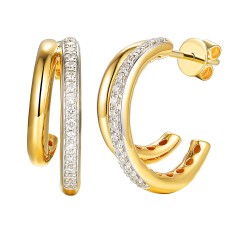 Kolczyki z diamentami (E100359 Y S)