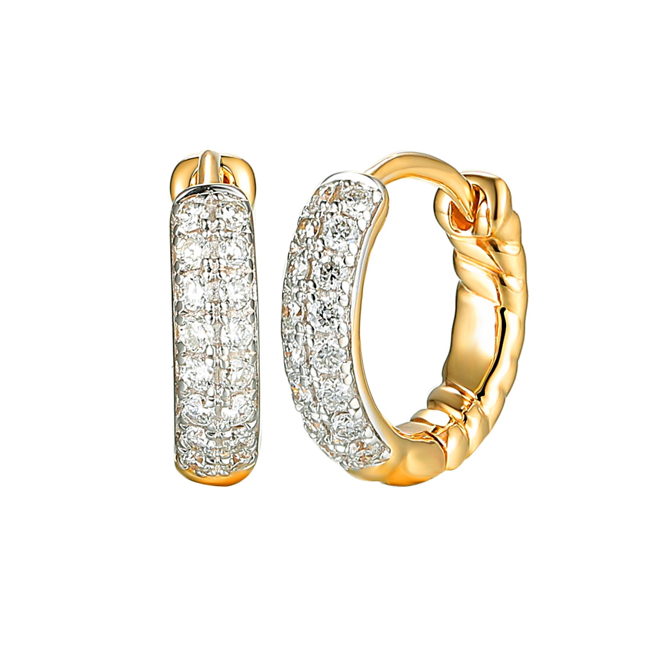 Kolczyki z diamentami (E85824 Y A)