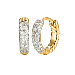 Kolczyki z diamentami (E85824 Y A)