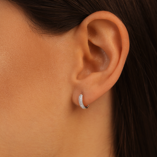 Kolczyki z diamentami (E85824 Y A)