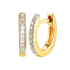 Kolczyki z diamentami (E74515 Y A)