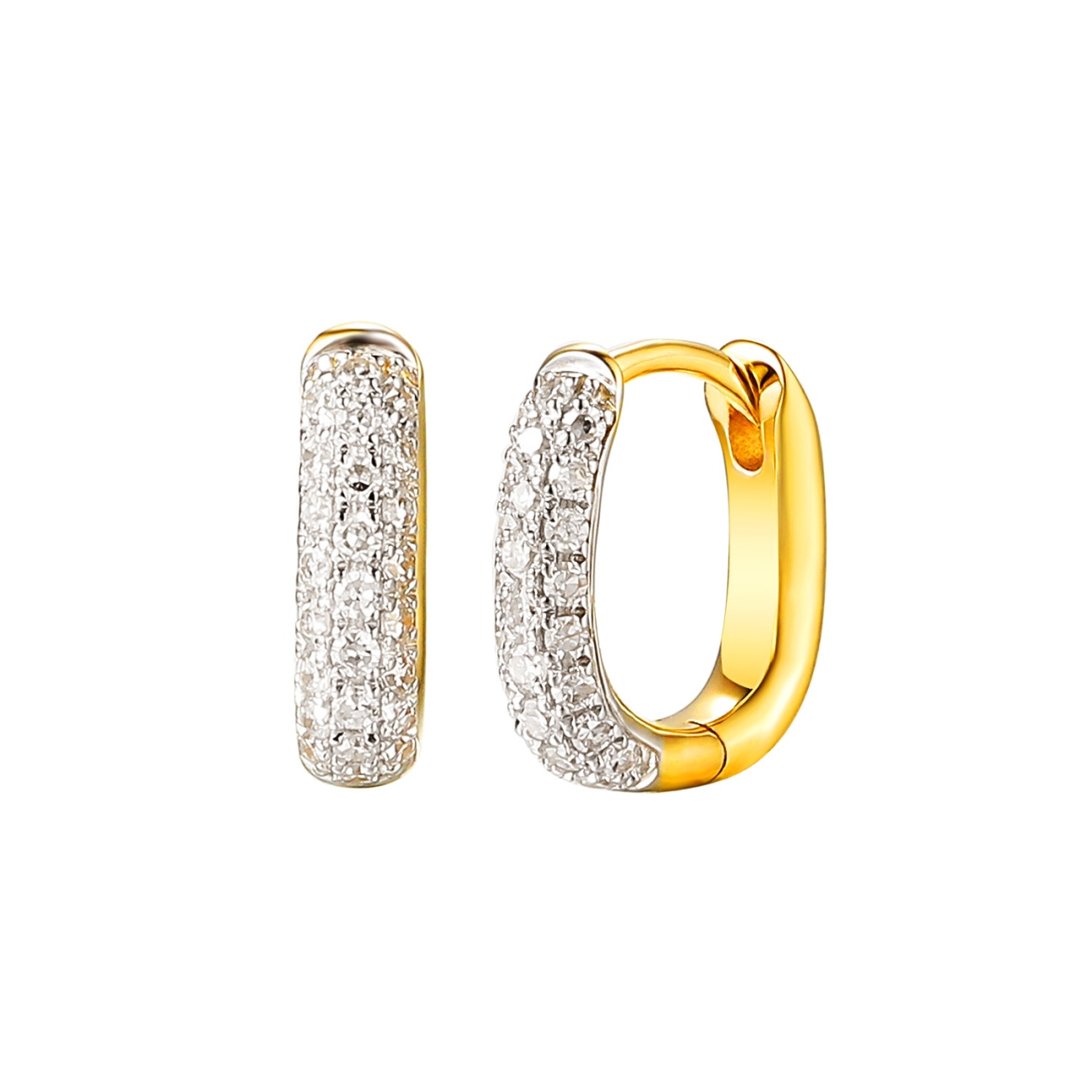 Kolczyki z diamentami (E85828 Y A)