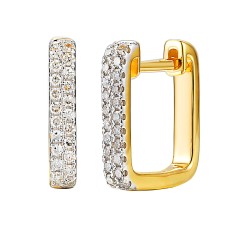 Kolczyki z diamentami (E98931 Y A)