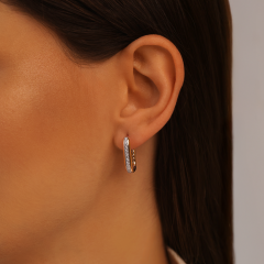 Kolczyki z diamentami (E100501 Y A)