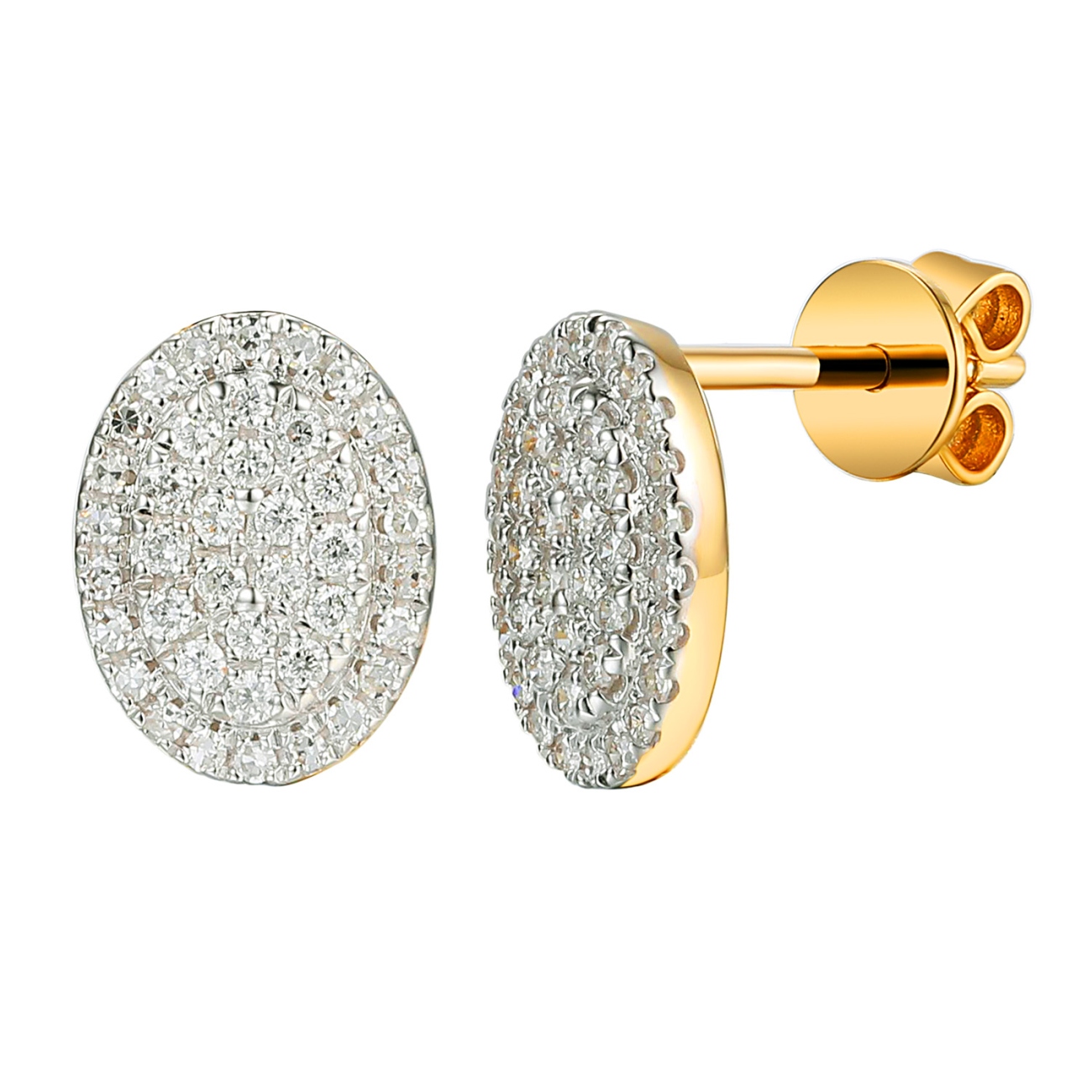 Kolczyki z diamentami (E100132 Y S)