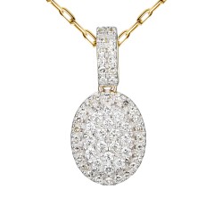 Zawieszka z diamentami (P100132 Y)