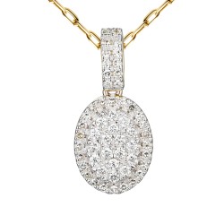 Zawieszka z diamentami (P100132 Y) - zdjęcie: 2