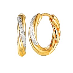 Kolczyki z diamentami (E100504 Y A)