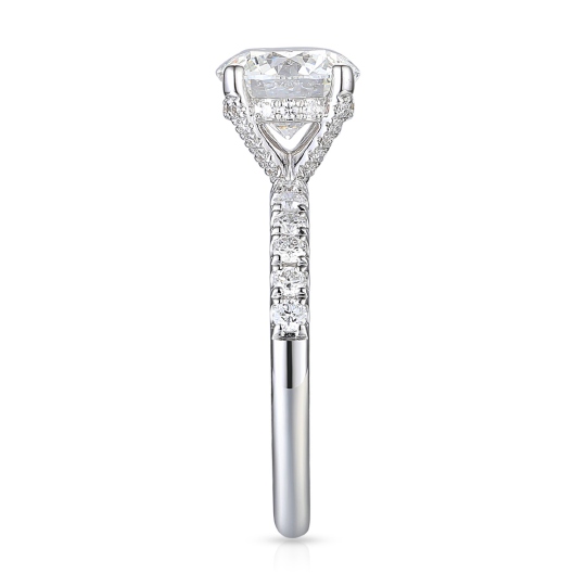 Pierścionek z diamentem laboratoryjnym (R100453 W LGD 2,04ct): 13