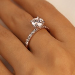 Pierścionek z diamentem laboratoryjnym (R100453 W LGD 2,04ct): 13 - zdjęcie: 6