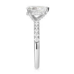 Pierścionek z diamentem laboratoryjnym (R100452 W LGD 1,03ct): 14 - zdjęcie: 5