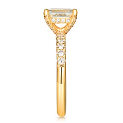 Pierścionek z diamentem laboratoryjnym (R100451 Y LGD 1,01ct): 14 - zdjęcie: 5