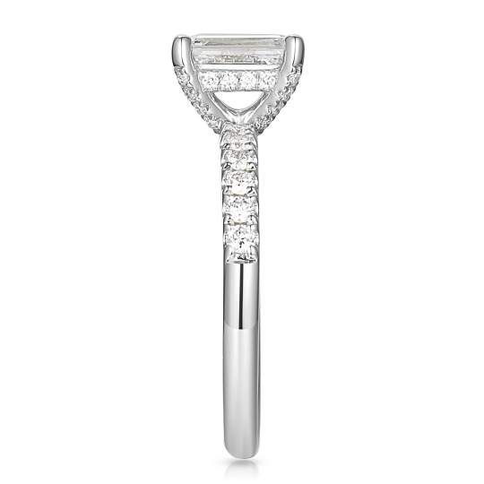 Pierścionek z diamentem laboratoryjnym (R100451 W LGD 1,04ct): 13