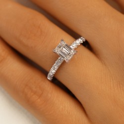 Pierścionek z diamentem laboratoryjnym (R100451 W LGD 1,04ct): 13 - zdjęcie: 6