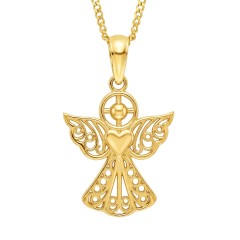 Medalik złoty aniołek (P26008 Y)