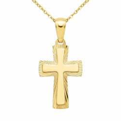 Zawieszka złota krzyżyk (P44447 Y) - zdjęcie: 2