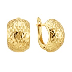 Kolczyki złote diamentowane (E26016 Y A)