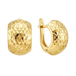 Kolczyki złote diamentowane (E26016 Y A) - zdjęcie: 2