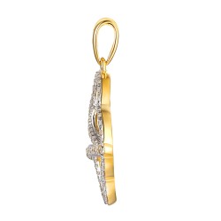 Zawieszka z diamentami (P100448 Y) - zdjęcie: 3