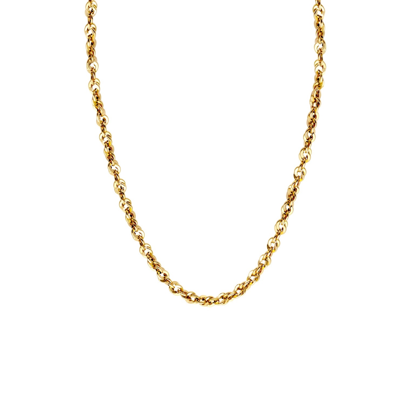 Łańcuszek złoty, splot irydia, 50 cm - 2,53 g (N10236 Y)