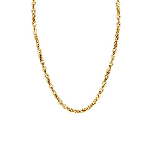 Łańcuszek złoty, splot irydia, 50 cm - 2,53 g (N10236 Y)