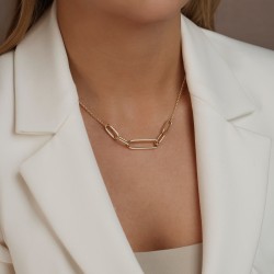Naszyjnik złoty (N10237 Y) - zdjęcie: 3