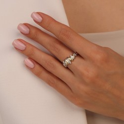 Pierścionek z diamentami (R105442 Y): 14 - zdjęcie: 6